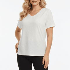 Polera Brillos Mujer Talla Única