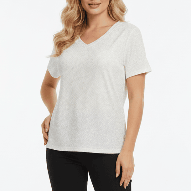 Polera Brillos Mujer Talla Única 2