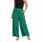 Pantalón Palazzo Fresco con Bolsillos  4