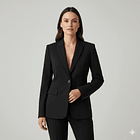 Blazer con Botón Único 1