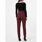 Pantalón Sastrero Mujer Tiro Alto Recto con Cinturones 5