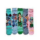 Pack 5 Calcetines Diseño Lilo Stitch 3