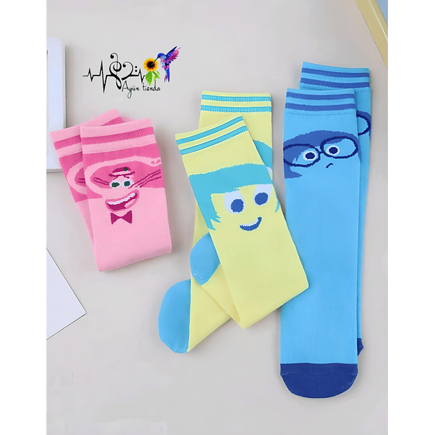 Pack 6 Calcetines Diseño Intensamente 4