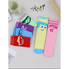 Pack 6 Calcetines Diseño Intensamente 5