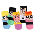 Pack 5 Tobilleras Diseño Chicas Super Poderosas 2