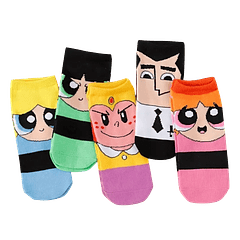 Pack 5 Tobilleras Diseño Chicas Super Poderosas