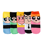 Pack 5 Tobilleras Diseño Chicas Super Poderosas 3