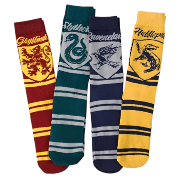 Pack 4 Calcetines Largos Diseño Harry Potter 1