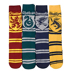 Pack 4 Calcetines Largos Diseño Harry Potter