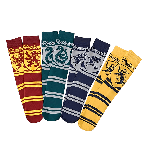 Pack 4 Calcetines 3/4 Diseño Harry Potter 