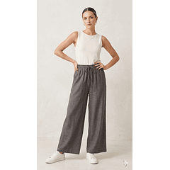 Pantalón Palazzo Mujer Tela Ligera No Traslúcida