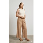 Pantalón Palazzo Mujer Tela Ligera No Traslúcida 6