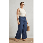 Pantalón Palazzo Mujer Tela Ligera No Traslúcida 4