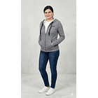 Poleron Capucha PINK gris 2