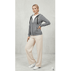 Poleron Capucha PINK gris 1