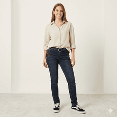 Jeans Pitillo Cherry