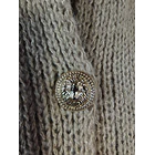 Chaleco Tejido Oversize Botones Dorados 4