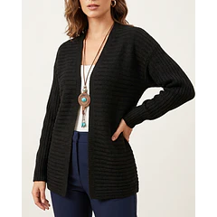 Cardigan Tejido con Bolsillos Laterales 