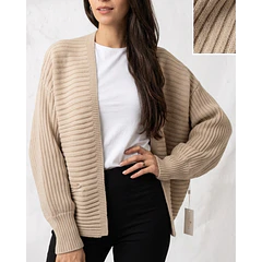 Cardigan Tejido con Bolsillos Laterales 