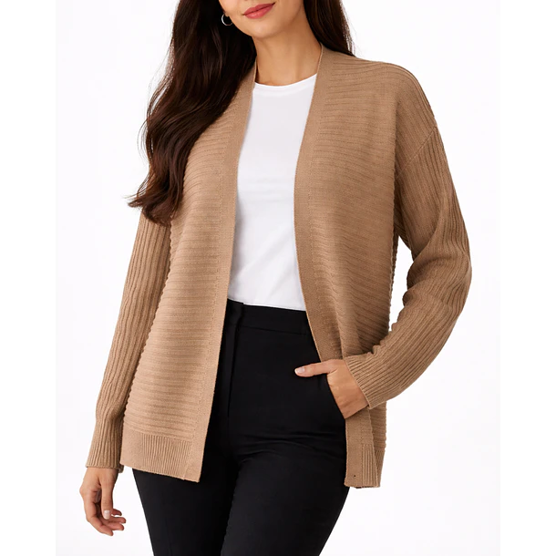 Cardigan Tejido con Bolsillos Laterales  6