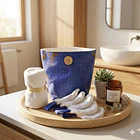 Set Desmaquillante Facial con Pétalos Reutilizables Hecho a Mano 1