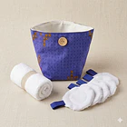 Set Desmaquillante Facial con Pétalos Reutilizables Hecho a Mano 6