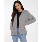 Cardigan Tejido con Bolsillos Laterales  4