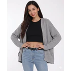 Cardigan Tejido con Bolsillos Laterales  1