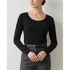 Polera Mujer Manga Larga Algodonada 2