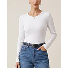 Polera Mujer Manga Larga Algodonada 1