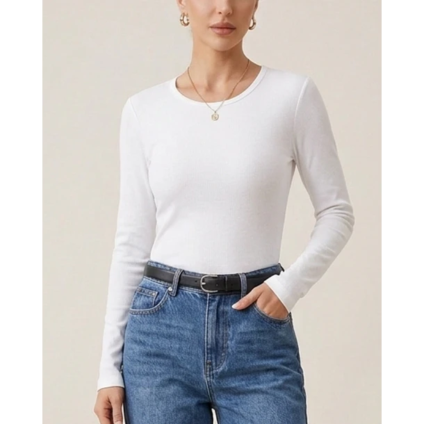 Polera Mujer Manga Larga Algodonada 1