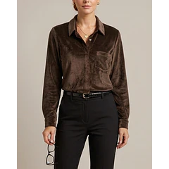Blusa Velvet Aterciopelada