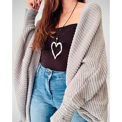 Cardigan Tejido con Bolsillos Laterales 