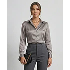 Blusa satín elegante mujer 6