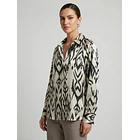 Blusa Firenze Estampada de Viscosa Italiana 5