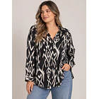Blusa Firenze Estampada de Viscosa Italiana 2