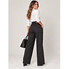 Pantalón Sastrero de Mujer con Cinturón Ninef 2