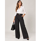 Pantalón Sastrero de Mujer con Cinturón Ninef 1