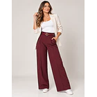 Pantalón Sastrero de Mujer con Cinturón Ninef 5