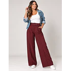 Pantalón Sastrero de Mujer con Cinturón Nine5 1