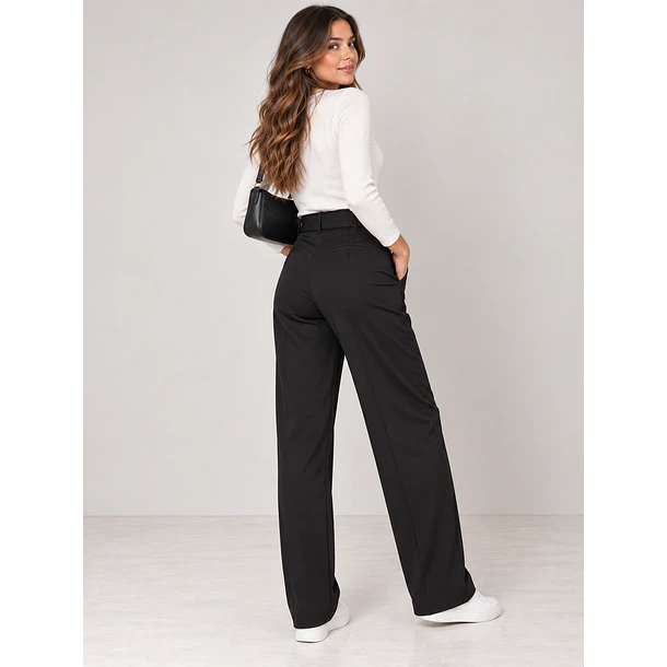 Pantalón Sastrero de Mujer con Cinturón Nine5 7