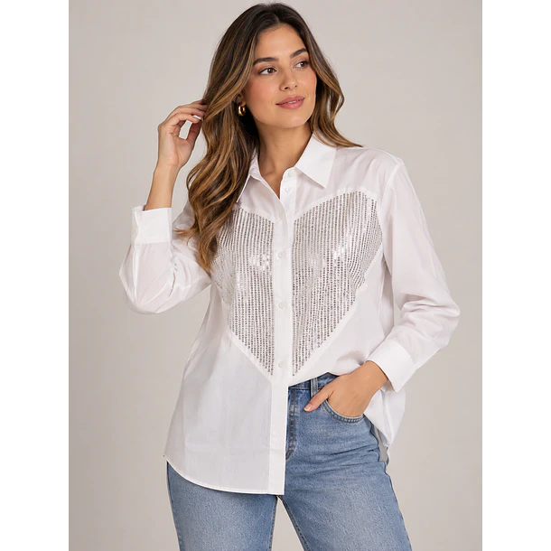 Blusa Corazón de Lentejuelas 1