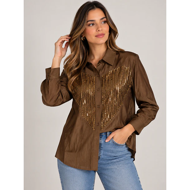 Blusa Corazón de Lentejuelas 4
