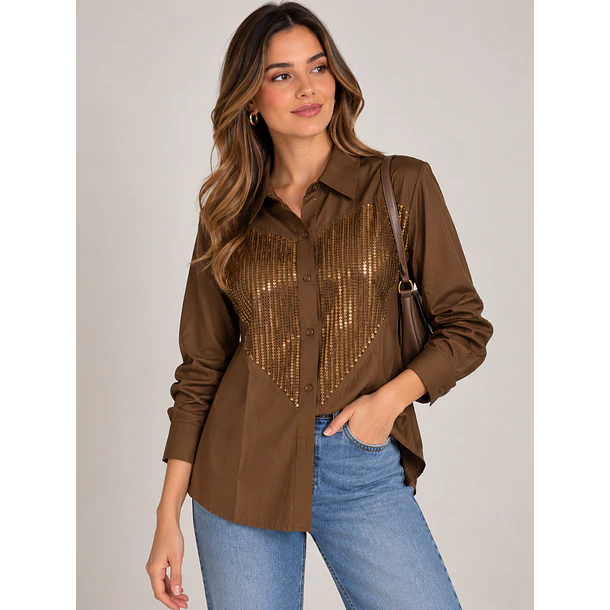 Blusa Corazón de Lentejuelas 2