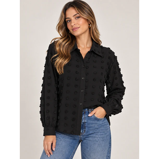 Blusa Textura Dots 4