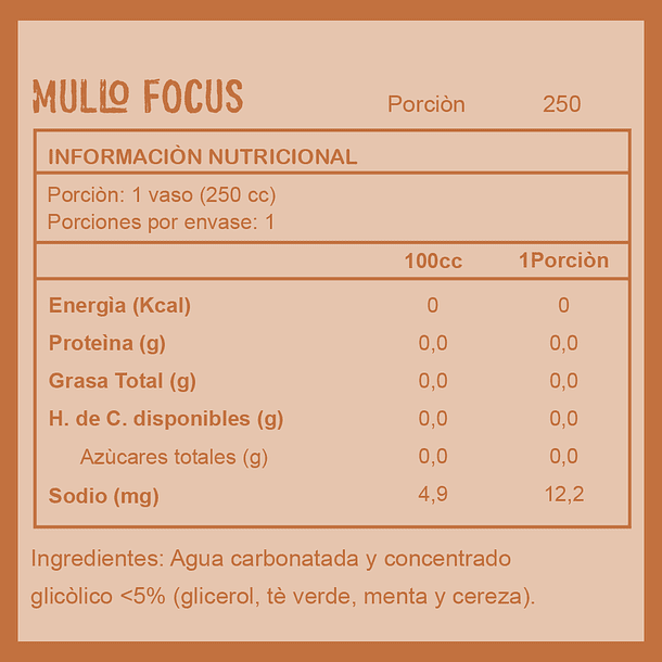 Six Pack Mullo Focus 3