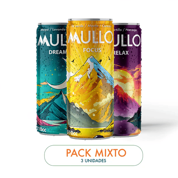 Pack 3 Mullo Mixto 