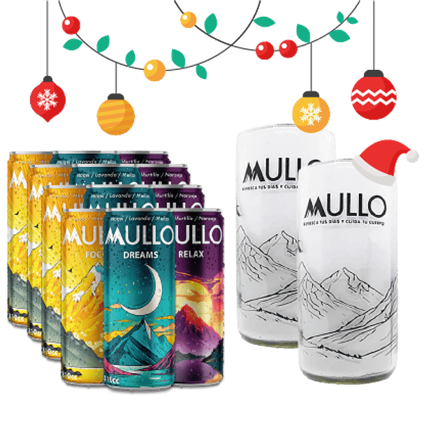 Pack Navideño Familiar: 12 Mullo Mixto + 2 Vasos Eco🎁🌿 