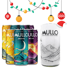 Pack Navideño Amigos: 6 Mullo Mixto + 1 Vaso Eco🎁🌿