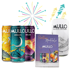 Pack Año Nuevo Individual: 3 Mullo Mixto + Vaso Eco + Recetario de Mocktails 🎉